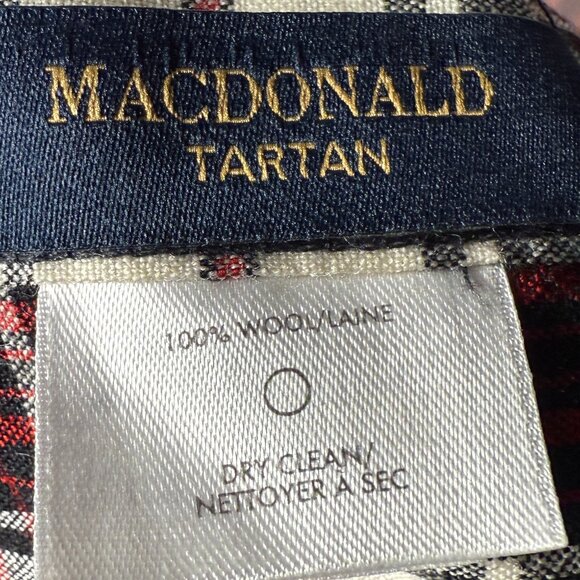 Pendleton- Sir Pendleton Plaid Shirt MACDONALD TARTAN 100% WOOL SZ Tall XXL - Picture 7 of 8